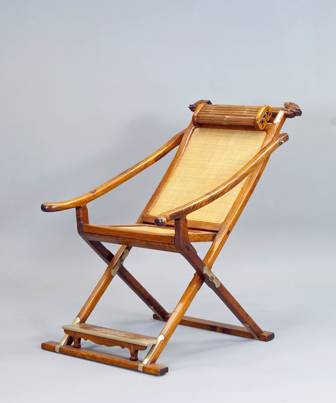 A Huanghuali Wood Folding &amp; Detachable Chair | MasterArt